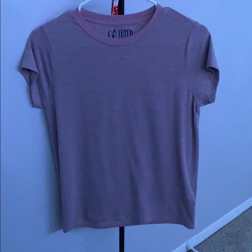 Pink and Greg striped shirt